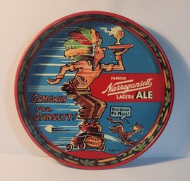 Narragansett Lager And Ale Doctor Seuss Advertising Tray.