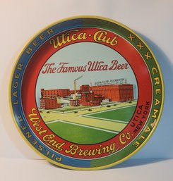 Utica Club Advertising Beer Tray