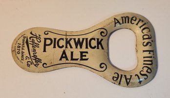Pickwick Ale Lithographed Bottle Opener #1