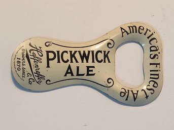 Pickwick Ale Lithographed Bottle Opener #2