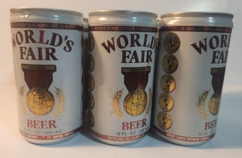 Six Pack Of World's Fair Beer (One Empty)