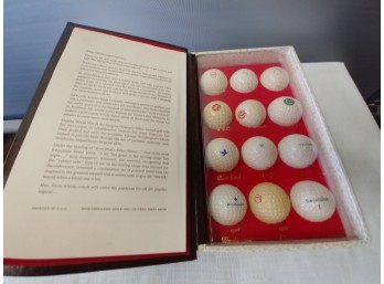 Neiman Marcus Limited Edition An Anthology Of The Golf Ball From Original Molds Dating 1899 To 1984