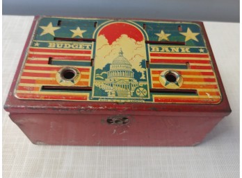 Marx Toy Company Pressed Steel Budget Bank