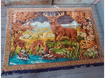 Large Deer Tapestry Wall Hanging