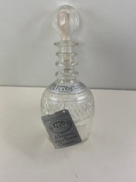 1976 Tiffany & Co. Decanter For Seagram Whiskey