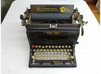 Fox Typewriter Company Typewriter The Fox