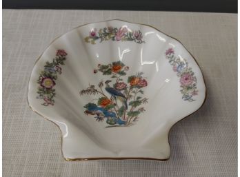 Wedgwood Kutani Crane Shell Dish