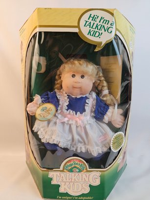 1987 Talking Cabbage Patch Kids Doll In The Original Box