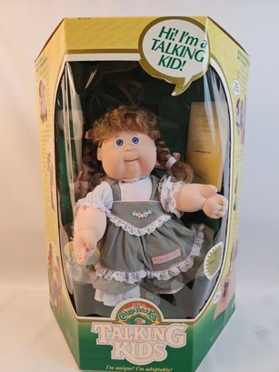 1987 Cabbage Patch.Kids Talking Kids Doll In The Original Box