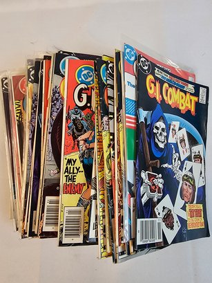 Lot Of 47, G. I. Combat Comic Books