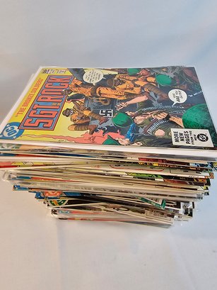 Well Over 100 Comics 70s And 80s Sgt. Rock Comic Books