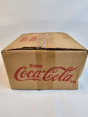 Vintage, Coca-cola Glasses In Original Box