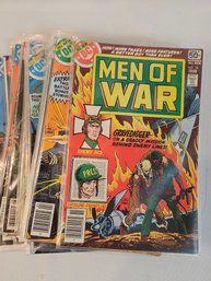 Lot Of 17, Men Of War Comics, 1970's
