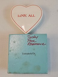 1978 Tiffany & Company Trinket Dish In Box
