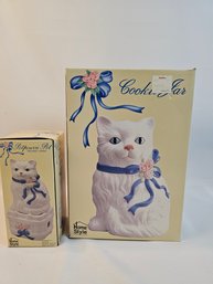 1980s Cat Cookie Jar And More