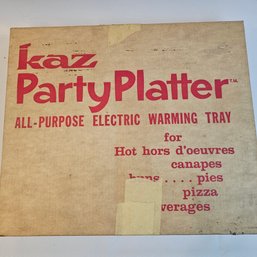 Vintage Party Platter Warming Tray