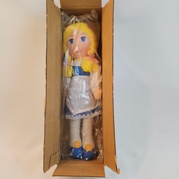 Vintage Swiss, Miss Doll In Original Mailer Box.
