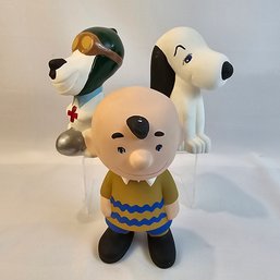 Hand Made Vintage Peanuts Characters, Ceramic