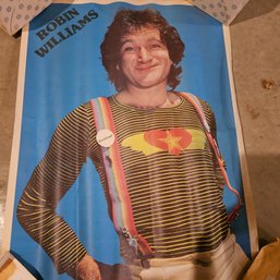 Small, Vintage Robin Williams Poster 16 X 22