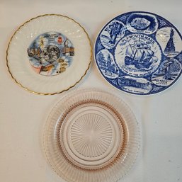World's Fair Fire King Plate And More