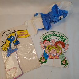Vintage Smurfs And Cabbage Patch