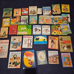 Lot Of 33 Vintage Children's Books