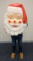 Empire Blow Mold Large Lighted Santa Head - 35' X 26'