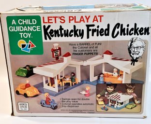 Vintage Child Guidance Toy Kentucky Fried Chicken Playset