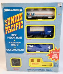 1976, The Union Pacific Diesel Freight Train In Original Box