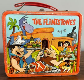 1962 Aladdin / The Flintstones And Dino Steel Lunch Box