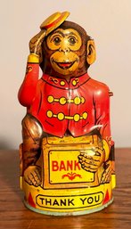 Tin, Mechanical Chein Monkey Bank