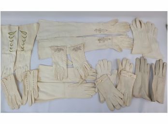 Lot Of Vintage Gloves