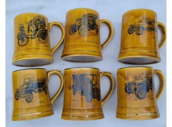 6 - Wade England Veteran Cars Mugs