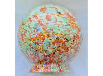 End Of Day Style Czechoslovakia Lamp Globe