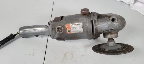 Black And Decker H.D. High Speed Polisher Model 6132 TESTED WORKS