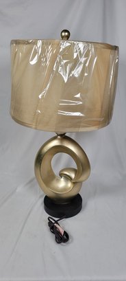 Abstract Gold Modern Lamp
