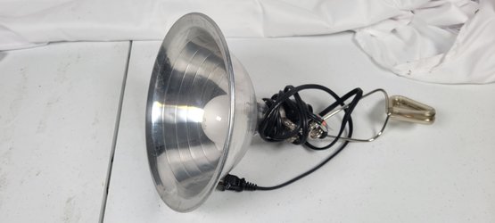 Reflector Clamp Lamp With Power Cord