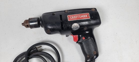 Craftsman Sears 3/8 Electric Drill Model 315.11441