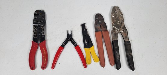 M. Klein Sons Wire Stripper Cutter Crimper  And Few Other Cutters