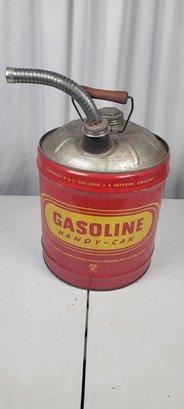 Vintage Gasoline Can 4 Imperial Gallon