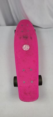 Zippy Flyer Plastic Skateboard, Pink