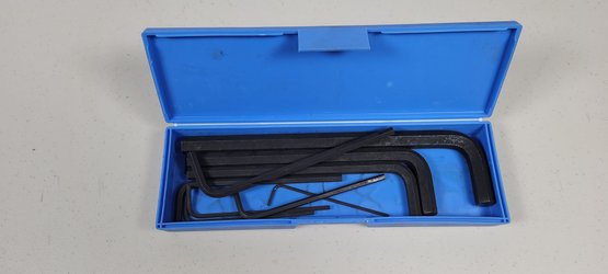 Holo-Krome 10 PC. Long Arm Key Set NO. 973 Plastic Case Metric