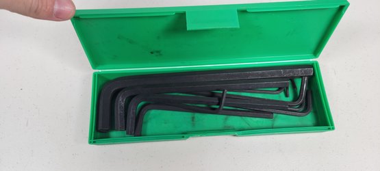Holo-Krome 10 PC. Long Arm Key Set NO. 672 Plastic Case