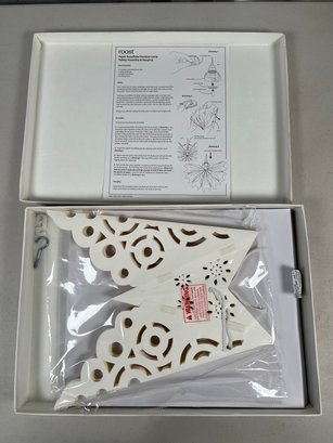 Paper Snowflake Pendant Lamp