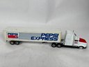 Road Champs Pepsi Express Die Cast Metal Semi-Tractor & Plastic Trailer
