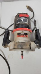 Vintage Craftsman 1 Horsepower Model 315.17460 Double Insulated Router USA Made