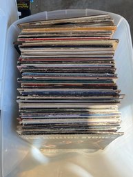 Box 1 With ~90 Records Various Styles, Genres Of Music As Is