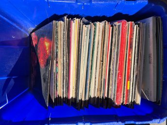 Box 3 With ~80 Records Various Styles, Genres Of Music As Is