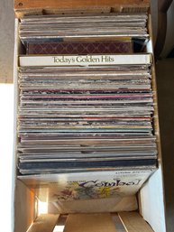 Box 4 With ~70 Records Various Styles, Genres Of Music As Is