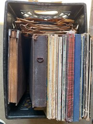 Box 5 With ~50 Records Various Styles, Genres Of Music As Is